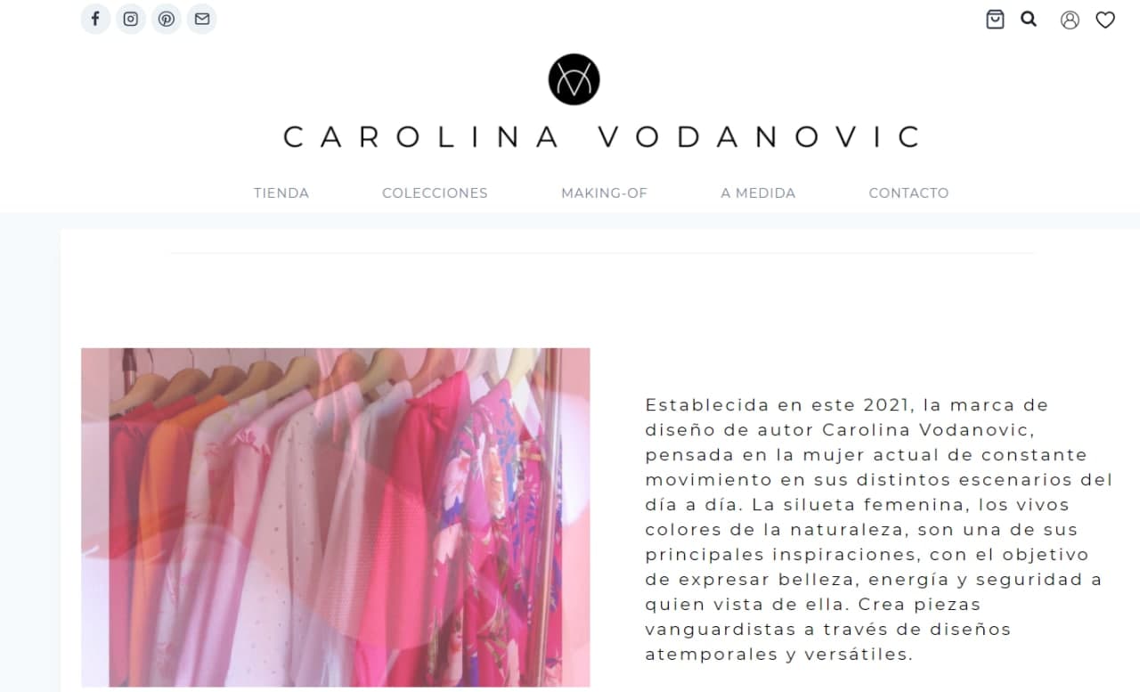 Blusa Cruzada Rosado Palo | Blusa Alba Hecha en Chile