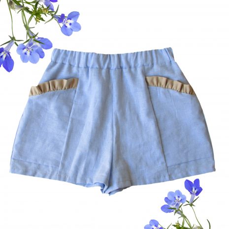 short celeste lobelia