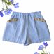 short celeste lobelia